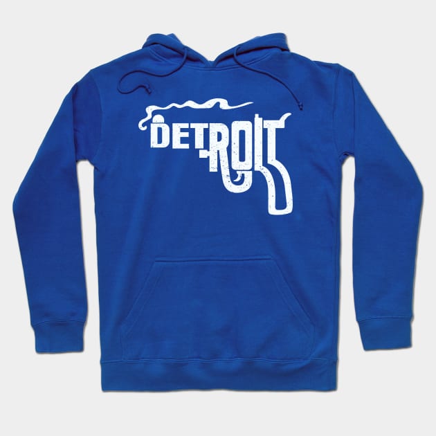 Mac And His Detroit Smoking Barrel Hoodie by alfiegray